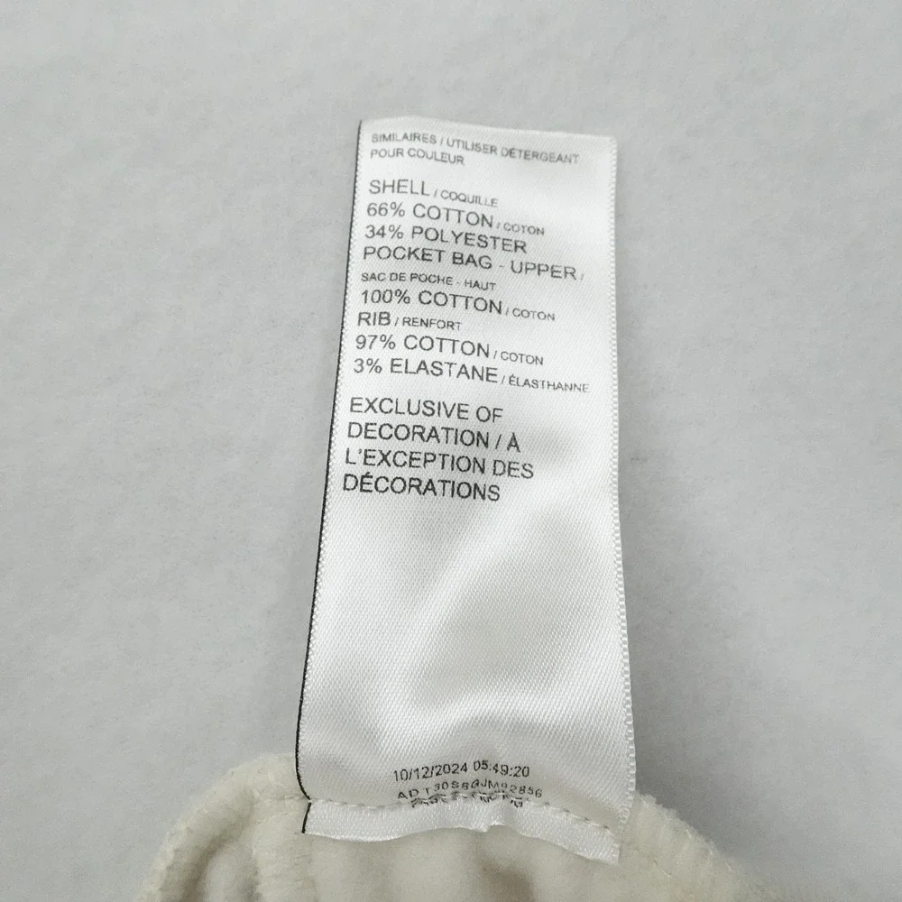 Puma Sweatpants Mens S Cream Relaxed Fit Pintuck Casual Outdoor Lounge